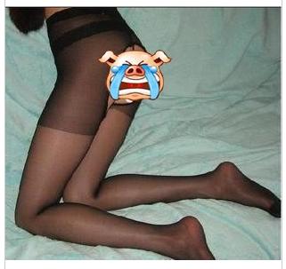 Sheer Black Sex Stockings Pantynose