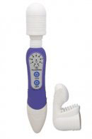 10 Modes Purple Waterproof AV Magic Wand Massager Vagina Vibrators