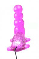 Rubber Purple Multi-function Vibrator