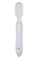 Waterproof 5 Modes White Magic Wand Massager