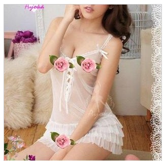 Elegant Sexy Straps Babydolls