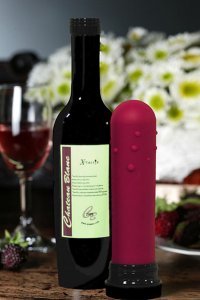 Xtassie Chateau Blanc Waterproof Wine Bottle 10 Modes Vibrator