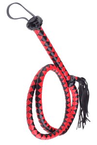 Red Super Long Thong Whip Flogging toys