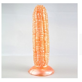 Gold Corn Facete Simulation Polyethylene Non-toxic Vibrating Dildos